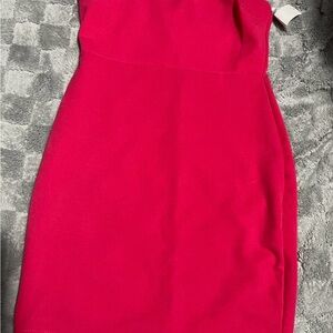 Charlotte Russe Bright Pink Bodycon Mini Dress